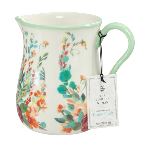 ❤️ New Pioneer Woman Floral Utensils Holder - Picture 6 of 10